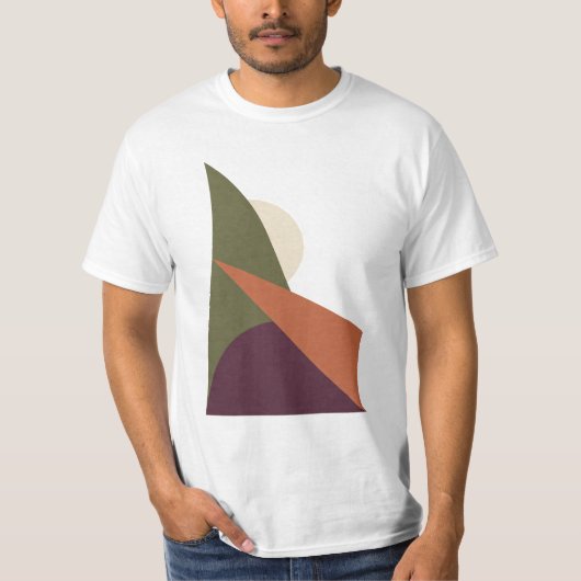 80s Pop art patroon T-shirt (Voorkant)