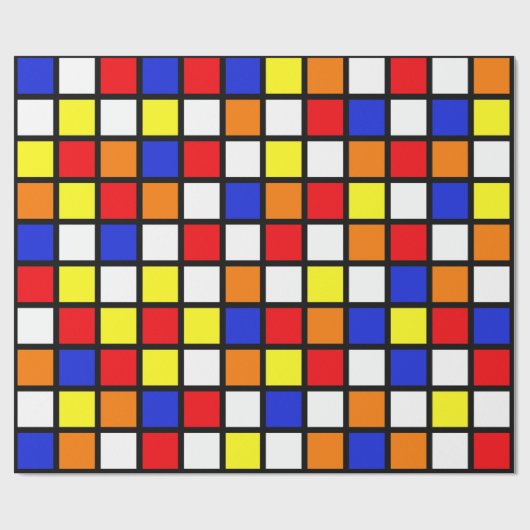 80s Pop Cultuur Cadeaupapier (Vlak)