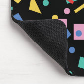 80s pop geometrische vormen muispad opnieuw bewerk muismat (Hoek)