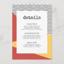 80s Pop kunst Memphis stijl gast informatie