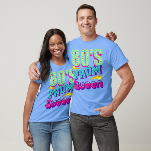 80s Prom Queen Shirt Funny Disco Throwback Gift (Unisex)