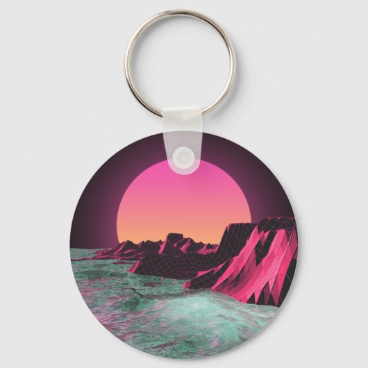 80's R I S E R Sleutelhanger (Voorkant)