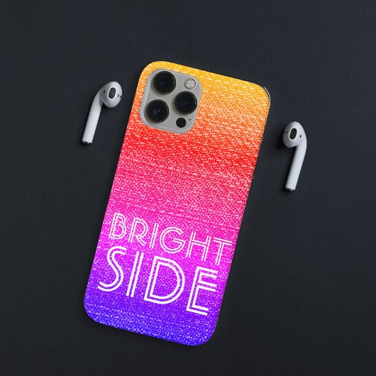 80's Rainbow Ombre Motivatie tekst Case-Mate iPhone Case