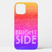 80's Rainbow Ombre Motivatie tekst Case-Mate iPhone Case (Achterkant)