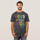 80s Retro 1980s Kleding retro T-shirt (Voorkant volledig)