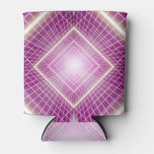 80s Retro: 3D Sci-Fi achtergrond. Blikjeskoeler (Voorkant)