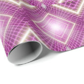 80s Retro: 3D Sci-Fi achtergrond. Cadeaupapier (Rol Hoek)