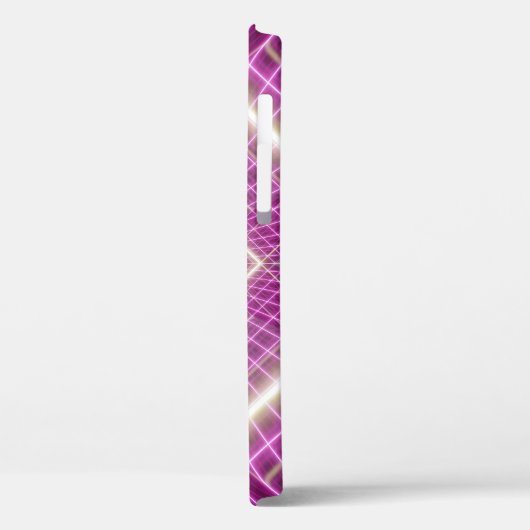 80s Retro: 3D Sci-Fi achtergrond. Case-Mate iPhone Case (Achterkant / Links)