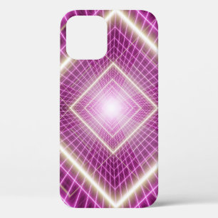 80s Retro: 3D Sci-Fi achtergrond. Case-Mate iPhone Case