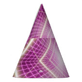 80s Retro: 3D Sci-Fi achtergrond. Feesthoedjes (Links)