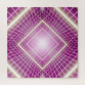 80s Retro: 3D Sci-Fi achtergrond. Legpuzzel (Verticaal)