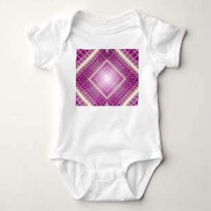 80s Retro: 3D Sci-Fi achtergrond. Romper