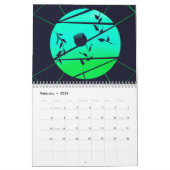 80s Retro-agenda Kalender (Feb 2026)