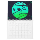 80s Retro-agenda Kalender (Feb 2027)