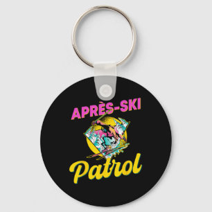 80s Retro Après-ski Patrol Kleding 90s Skiën  Sleutelhanger