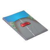80s Retro Arcade Race Notitieboek (Rechterzijde)