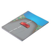 80s Retro Arcade Race Notitieboek (Linkerzijde)