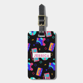 80's Retro Bagagelabel