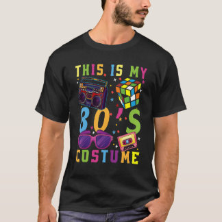 80's Retro Fashion Throwback Culture 1980 Disco Mu T-shirt
