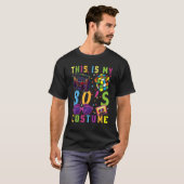 80's Retro Fashion Throwback Culture 1980 Disco Mu T-shirt (Voorkant volledig)