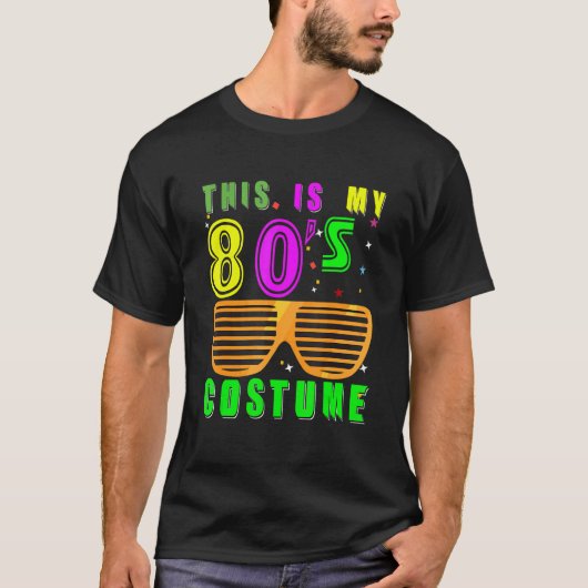 80's Retro Fashion Throwback Culture 1980 Disco Mu T-shirt (Voorkant)