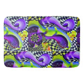 80's Retro Geometric Pattern Badmat (Voorkant)