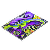 80's Retro Geometric Pattern Notitieboek (Linkerzijde)