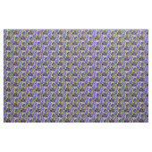 80's Retro Geometric Pattern Stof (Yard (91,4 cm))