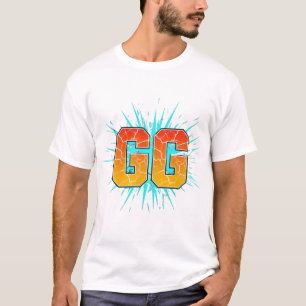 80s Retro "GG" T-shirt! T-shirt