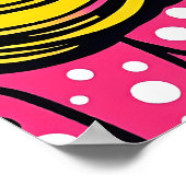 80s Retro Glam Pop Art Poster (Hoek)