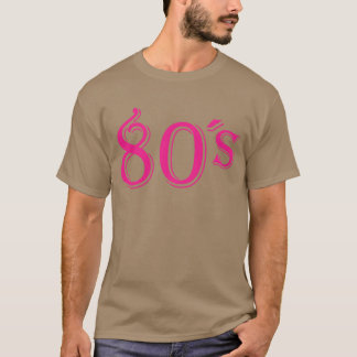 80s Retro Kleding Ik Hou van de 80s T-shirt