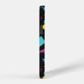 80s Retro New Wave-patroon iPhone / iPad-hoesje Hoesje (Rechterkant)