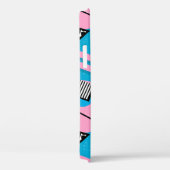 80s Retro New Wave Pattern iPhone / iPad case (Achterkant / Rechts)