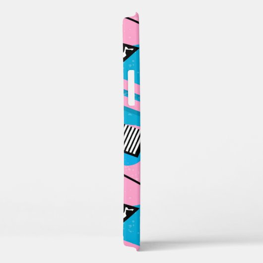 80s Retro New Wave Pattern iPhone / iPad case (Achterkant / Rechts)