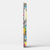 80s Retro New Wave Pattern iPhone / iPad case (Achterkant / Links)