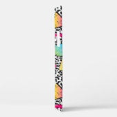 80s Retro New Wave Pattern iPhone / iPad case (Achterkant / Rechts)