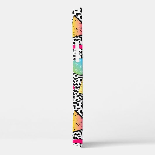 80s Retro New Wave Pattern iPhone / iPad case (Achterkant / Rechts)