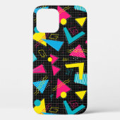 80s Retro New Wave Pattern iPhone / iPad case (Achterkant)