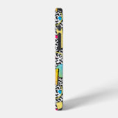 80s Retro New Wave Pattern iPhone / iPad case Hoesje (Linkerkant)
