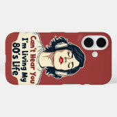 80s Retro Nostalgische Muziek Liefhebber Throwback Case-Mate iPhone Case (Achterkant (horizontaal))