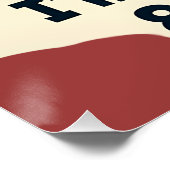 80s Retro Nostalgische Muziek Liefhebber Throwback Perfect Poster (Hoek)