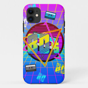80's RETRO OLD SCHOOL CASSETTEBAND   Case-Mate iPhone Case