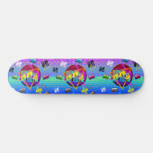 80's RETRO OLD SCHOOL CASSETTEBAND Persoonlijk Skateboard (Horizontaal)