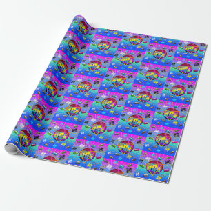 80'S RETRO OUD SCHOOL CASSETTEBANDJE CADEAUPAPIER