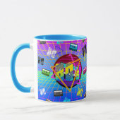 80'S RETRO OUD SCHOOL CASSETTEBANDJE MOK (Links)