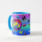 80'S RETRO OUD SCHOOL CASSETTEBANDJE MOK (Voorkant links)