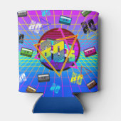 80's RETRO OUDE SCHOOL-CASSETTEBANDJE Blikjeskoeler (Achterkant)