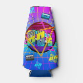 80's RETRO OUDE SCHOOL-CASSETTEBANDJE Flesjeskoeler (Voorkant)