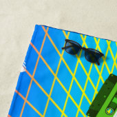 80's RETRO OUDE SCHOOL-CASSETTEBANDJE Strandlaken (In situ)