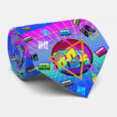 80's RETRO OUDE SCHOOL-CASSETTEBANDJE Stropdas (Opgerold)